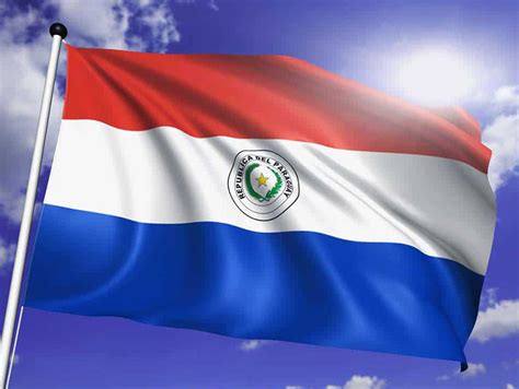 Bandera De Paraguay Actual