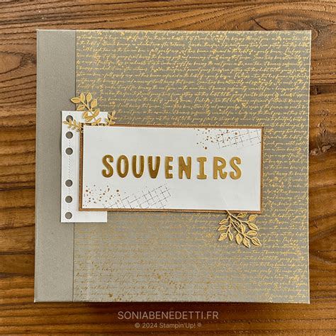 Album Photos Souvenirs 2023 Kit Tutoriel Sonia Benedetti