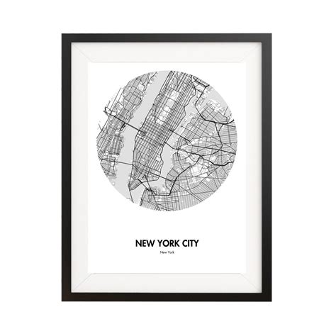 The Best New York City Map Poster - Perfect Gift Ideas — Landmass