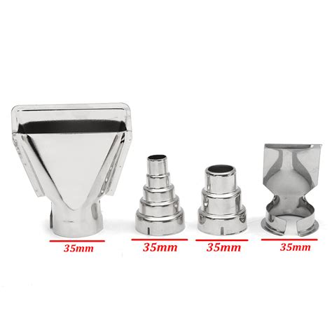 Pcs Heat Gun Nozzles Kit DIY Shrink Wrap Hot Air Gun Accessories Tools Alexnld