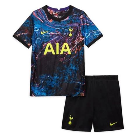 Maillots de Tenue Tottenham Hotspur Enfant Extérieur 2021 22 haute