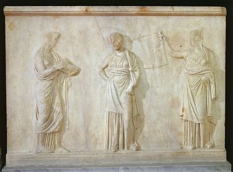 Greek Civilization Relief Depicting Three Muses Photos Framed Prints 9513877