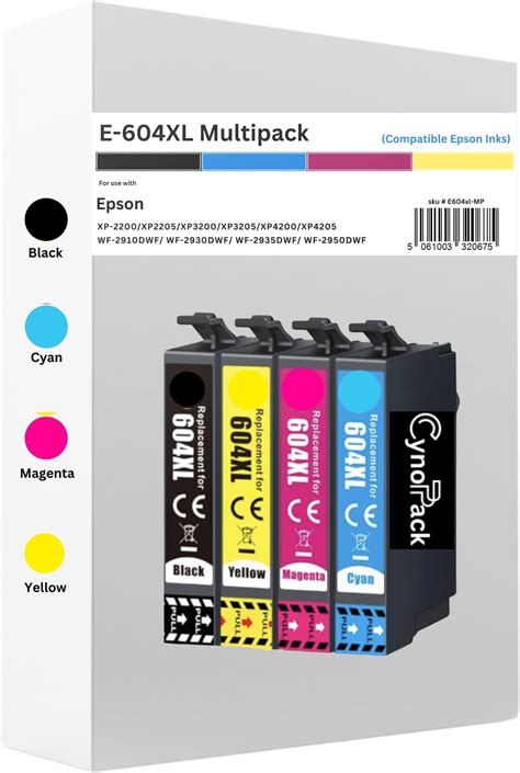 Cynopack Xl Compatible Epson Ink Cartridges Multipack For Epson