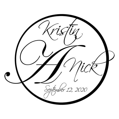 Personalized Wedding Monogram - Etsy