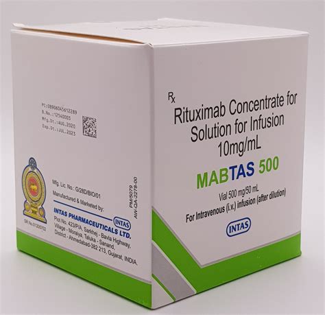 Rituximab Mabtas Mg Vial Soma Pharma