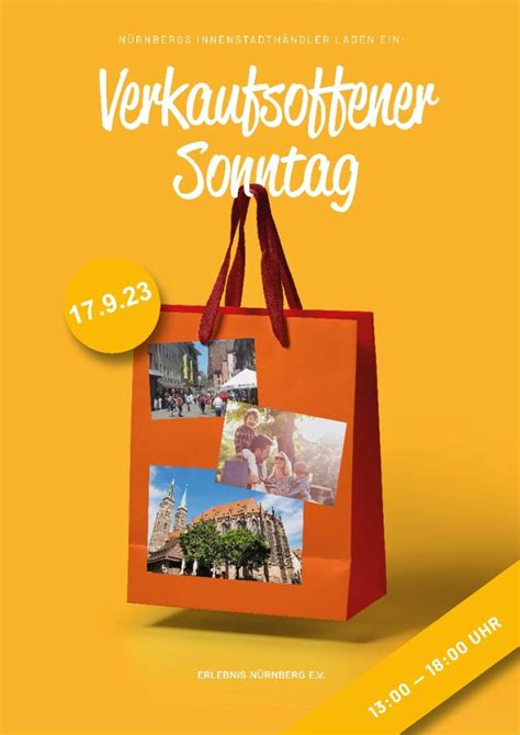 September Verkaufsoffener Sonntag In N Rnberg Erlebnis N Rnberg