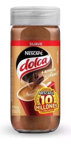 Cafe Instantaneo Nescafe Dolca Suave Aroma Frasco X Gr Mercadolibre