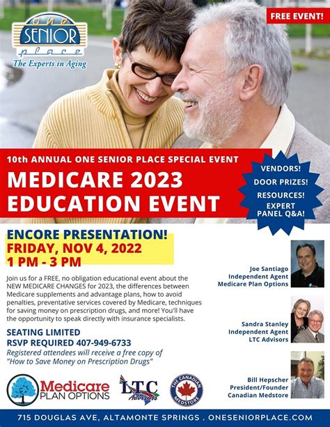 SPECIAL EVENT: 10th Annual Medicare Education Event (Encore ...