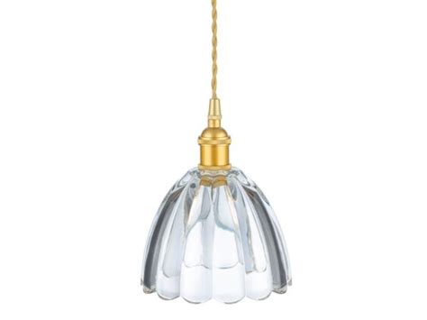 Firstlight 2906go Wilshire 1 Light Small Ceiling Pendant Light In Satin Gold With Clear