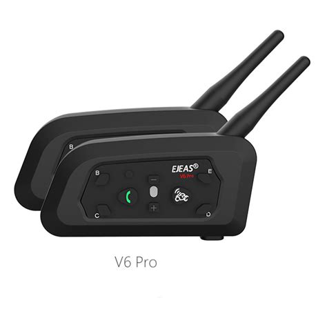 New Ejeas V Pro Full Duplex Intercom Headset M Motorcycle Bluetooth