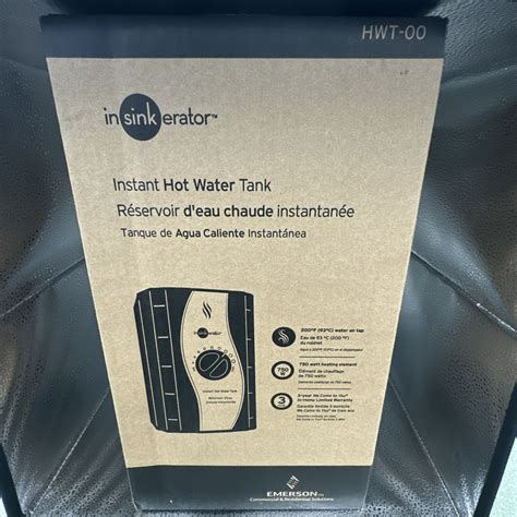 InSinkErator HWT Instant Hot Water Tank EBay