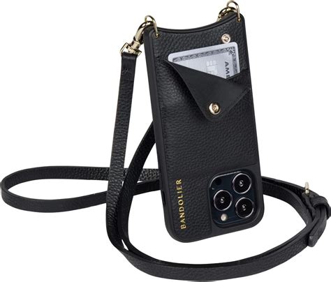 Amazon Bandolier Emma Crossbody Phone Case And Wallet Black