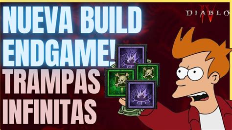 Diablo Esp Nueva Top Build Trampas Asesina Top Build Trampas