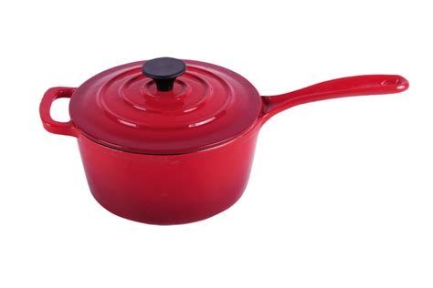 China Cast Iron Enameled Sauce Pan factory and manufacturers | Womho