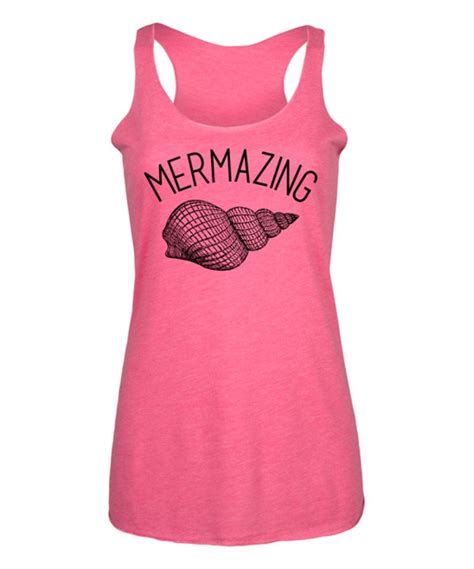 Take A Look At This Hot Pink Mermazing Racerback Tank Today