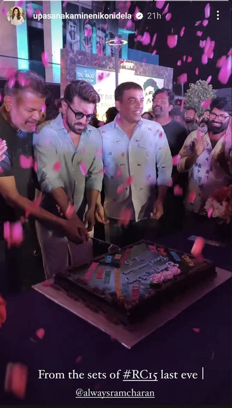 Ram Charan Celebrates 38th Birthday In Style On Set Of Movie RC15 - See ...