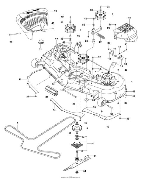 Husqvarna Inch Mower Deck Belt Diagram Informacionpublica Svet Gob Gt