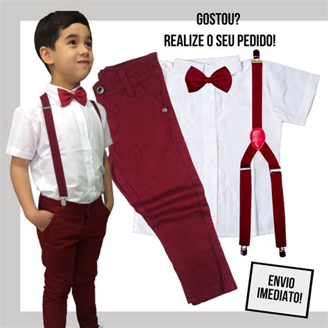 Conjunto Social Infantil Menino No Elo Humberto Carri O Aa