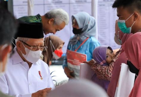 Angka Kemiskinan Ekstrim Di Jateng Menurun Wapres Cek Kabupaten Demak