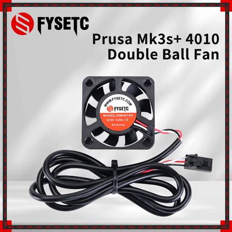 Prusa I3 Mk3 3d Printer Parts 4010 Cooling Fan 4010 Hydraulic Bearing