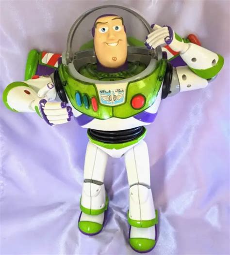 Toy Story Talking Buzz Lightyear Thinkway Toys Pixar Disney Pouces