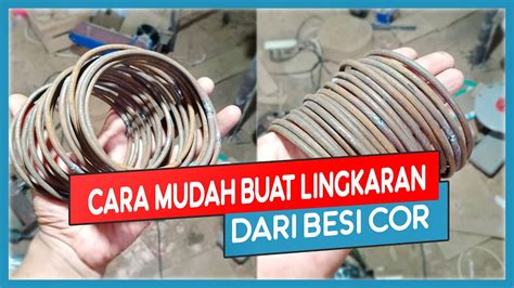 Diy Tutorial Cara Membuat Lingkaran Besi Beton Atau Cor Dengan