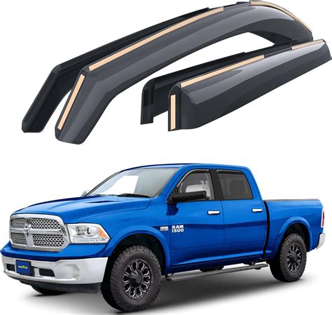 Side Car Window Visors Vent Guard Shade Rain Guards Wind Deflectors For 2009 2018