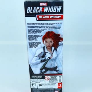 Boneco Black Widow Titan Hero Series Blast Gear Original Hasbro