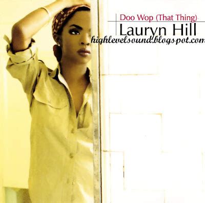 Highest Level Of Music Lauryn Hill Doo Wop That Thing CDM 1998 Hlm