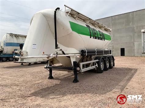 Spitzer BB SF 28 Cement Tank Trailer For Sale Belgium Bree UQ35453