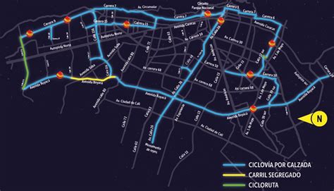 Ciclovía Nocturna En Bogotá Rutas Mapa Horarios Vías Calles Y Más