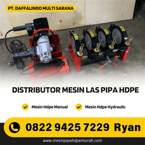 Alat Las Pipa Hdpe 2 Inch Mesin Las Pipa Hdpe 2 Clamp Pekerjaan