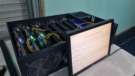 Gabinete Mineria Rig Abierto 6 Gpu Mebuscar Argentina