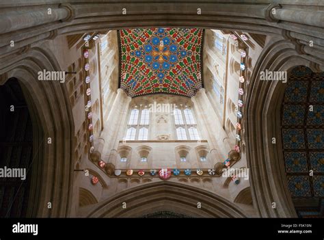 Interior of St Edmundsbury Cathedral, Bury St Edmunds Stock Photo - Alamy