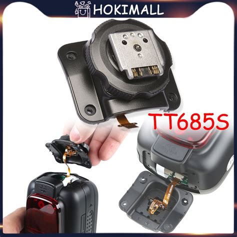 Jual Camera Metal Hot Shoe Kaki Dudukan Lampu Flash Hot Shoe Lampu Flash Untuk Godox TT S