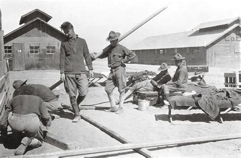 Wwi Soldiers Building Barracks Photograph By Marilyn Hunt Pixels