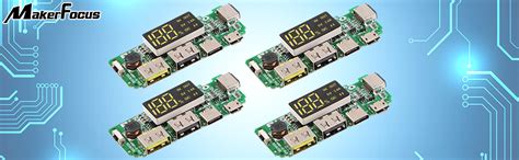 Makerfocus Pcs Charging Board Dual Usb V A Mobile Power