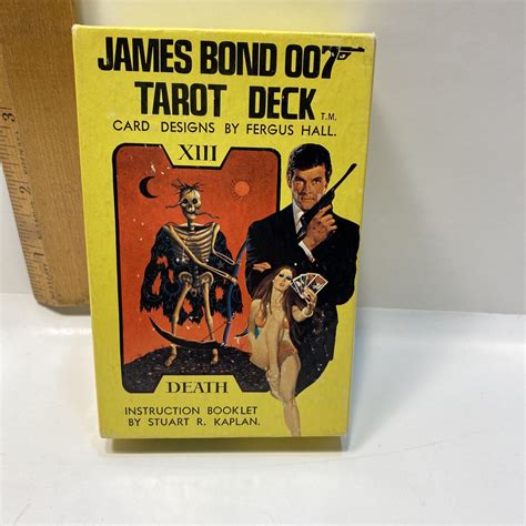 Mavin Vintage 1973 James Bond 007 Tarot Deck Game 78 Live And Let Die