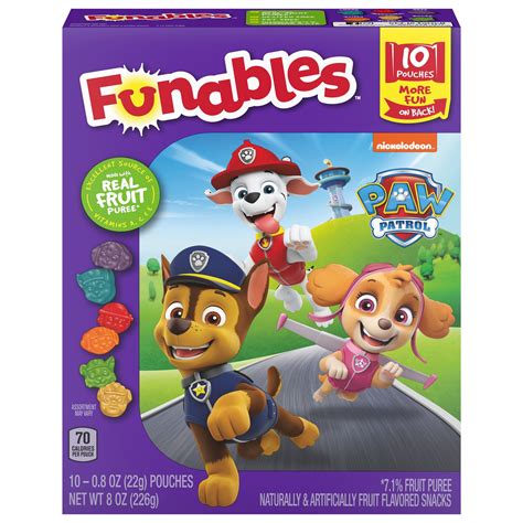 Funables Fruit Snacks Paw Patrol – StockUpExpress