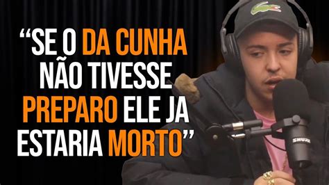 SALVADOR DA RIMA FALA DO DELEGADO DA CUNHA TRANKS PODCAST Vivo