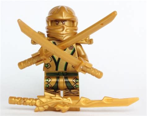 Lego Ninjago Ninja Dorado Con 3 Armas 100 000 000 En Mercado Libre