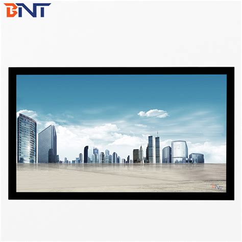 Bnt Inch Anti Static Wall Mount Projector Screen Available Used In