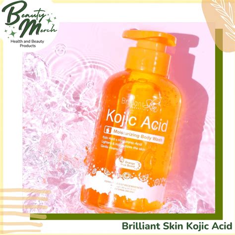 Brilliant Skin Kojic Acid Moisturizing Body Wash 300gcod Shopee