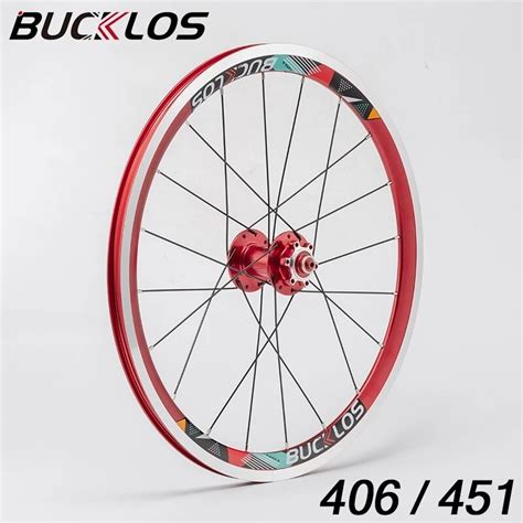 Bucklos Wheelset Folding Bike Inch Aluminum Alloy Wheel Rim