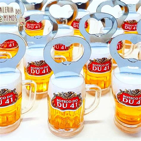 Mini Chopp Abridor De Garrafa Personalizado Im Elo