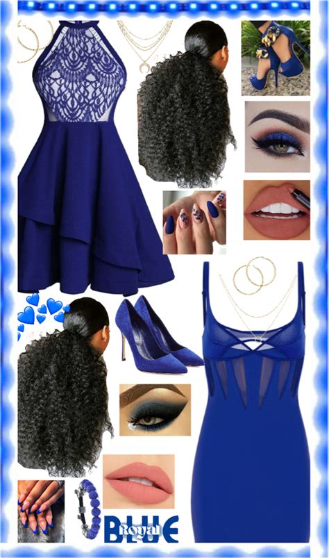 Royal blue Outfit | ShopLook