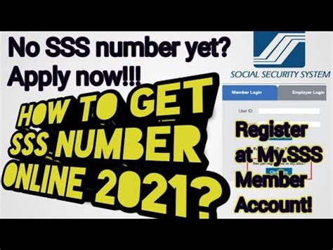 How To Get Sss Number Online Paano Kumuha Ng Sss Number Online Youtube