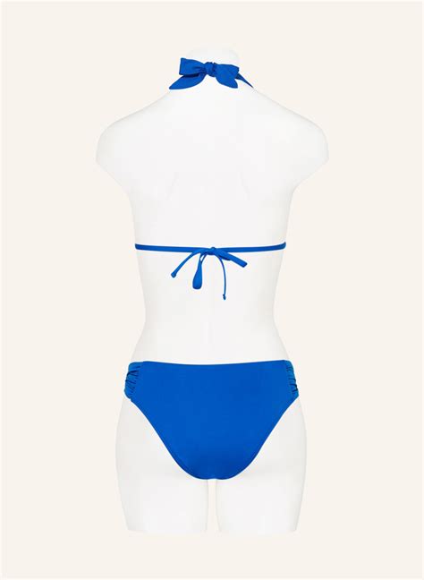 Heidi Klein Triangle Bikini Top THE BATHS In Blue