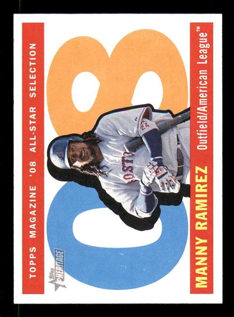 2009 Topps Heritage 491 Manny Ramirez For Sale Online EBay