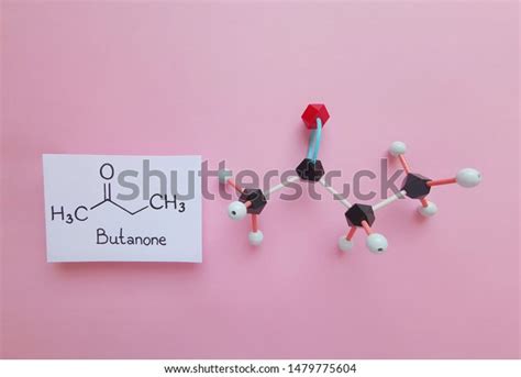 Molecular Structure Model Structural Chemical Formula Stock Photo Edit